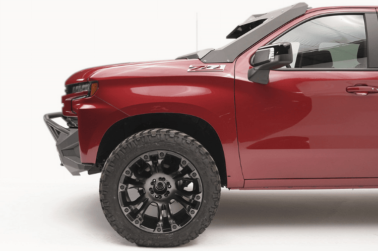 Fab Fours CS19-D4052-1 2019-2021 Chevy Silverado 1500 Vengeance Front Bumper Pre-Runner Guard-BumperStock