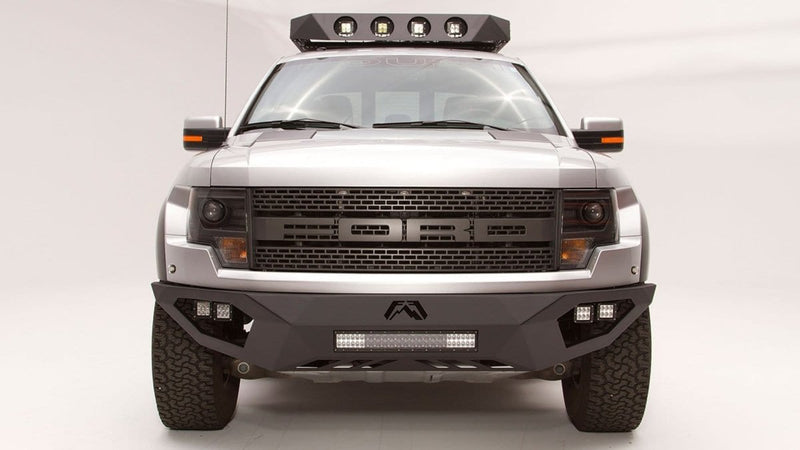 Fab Fours FF10-D1961-1 Ford Raptor 2010-2014 Vengeance Front Bumper No Guard-BumperStock