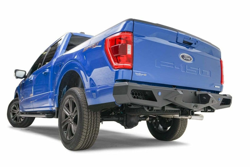 Fab Fours FF21-E5051-1 Ford F150 2021 Vengeance Rear Bumper - BumperStock