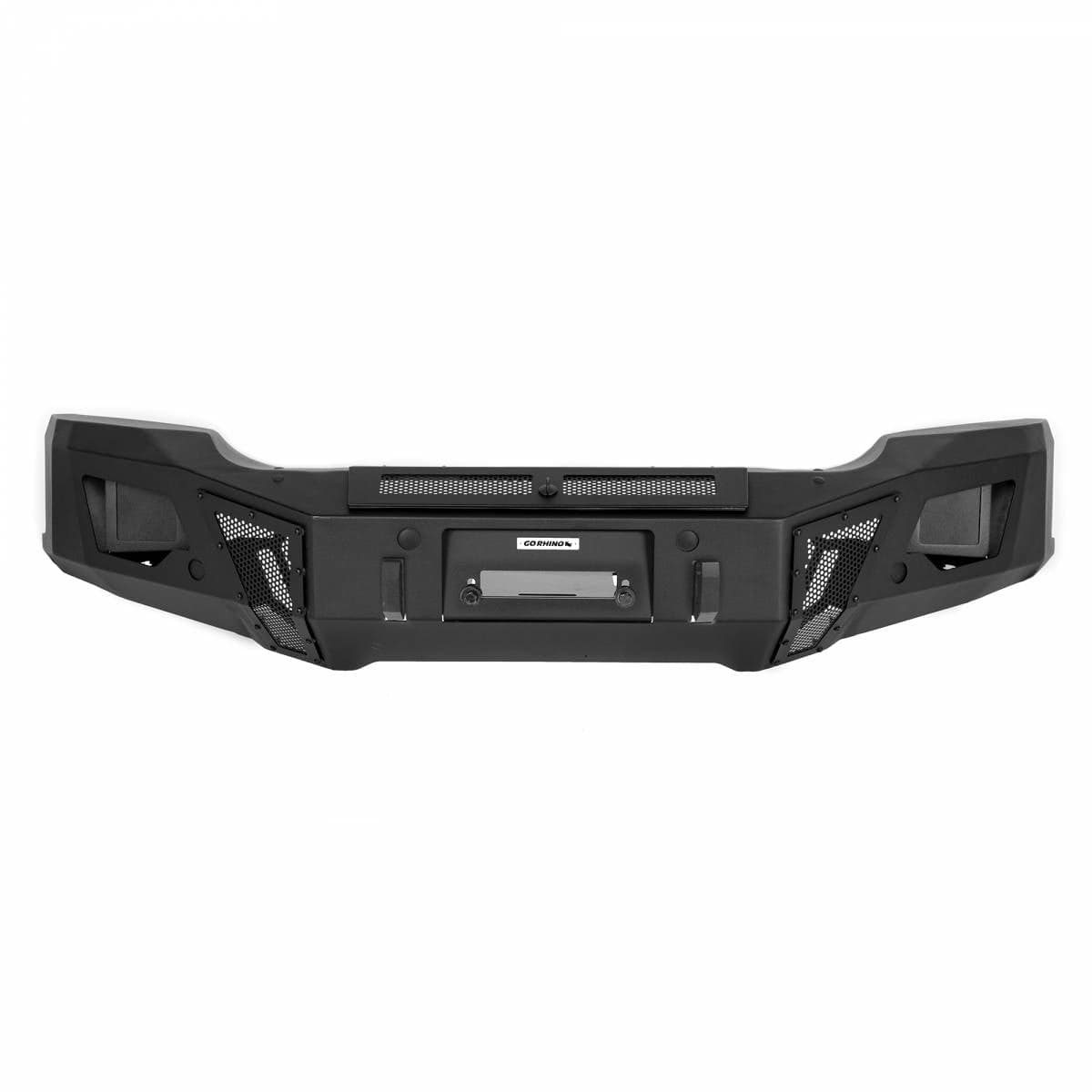 Go Rhino 24184T 2019-2022 Chevy Silverado 1500 BR6 Winch Ready Front Bumper - BumperStock