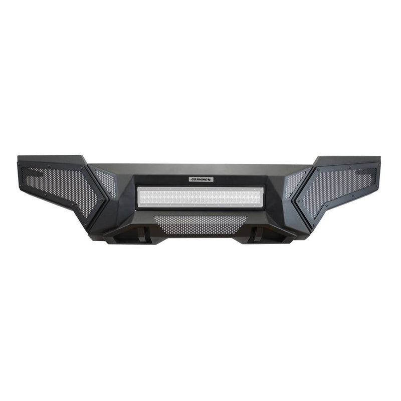 Go Rhino 34389T 2016-2022 Toyota Tacoma Element Front Bumper with Fixed Light Bar Mount - BumperStock