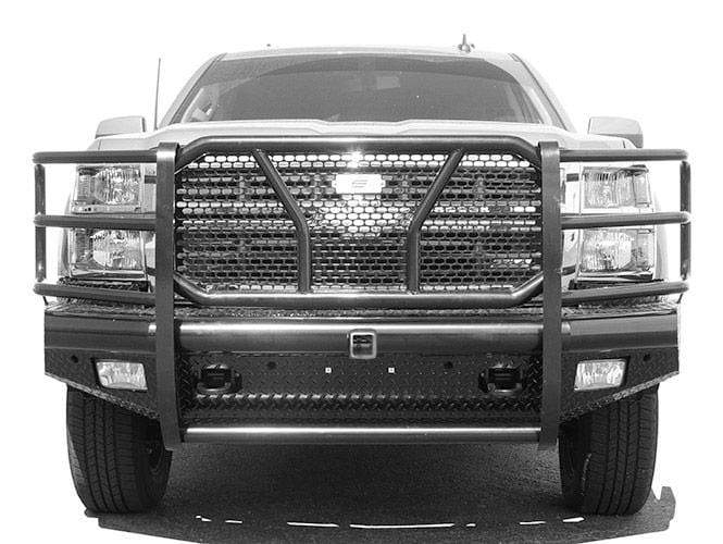 Steelcraft HD10420R 2014-2018 Chevy Silverado 1500 HD Bumper Replacements Front Bumper with Receiver-BumperStock