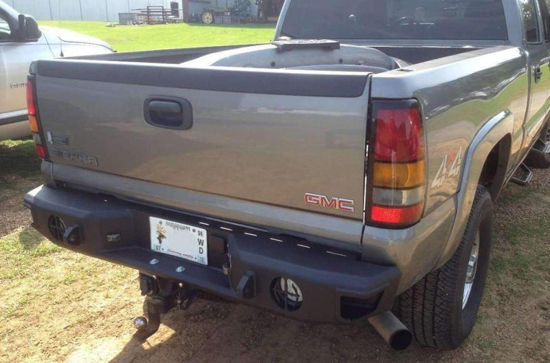 Hammerhead 600-56-0106 Chevy Silverado 2500/3500 2001-2007 Rear Bumper-BumperStock