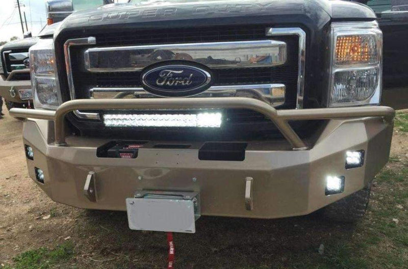 Hammerhead 600-56-0158 Ford F250/F350/F450/F550 2011-2016 Front Winch Bumper Pre-Runner-BumperStock