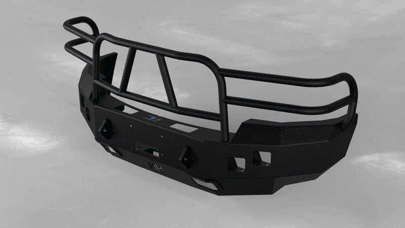 Hammerhead 600-56-0196 GMC Sierra 1500 2007-2013 X-Series Front Winch Bumper Full Brushguard-BumperStock