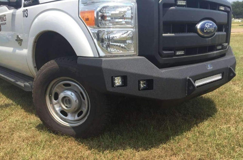 Hammerhead 600-56-0397 Ford F250/F350/F450/F550 2011-2016 Front Non-Winch Bumper Low Profile - BumperStock