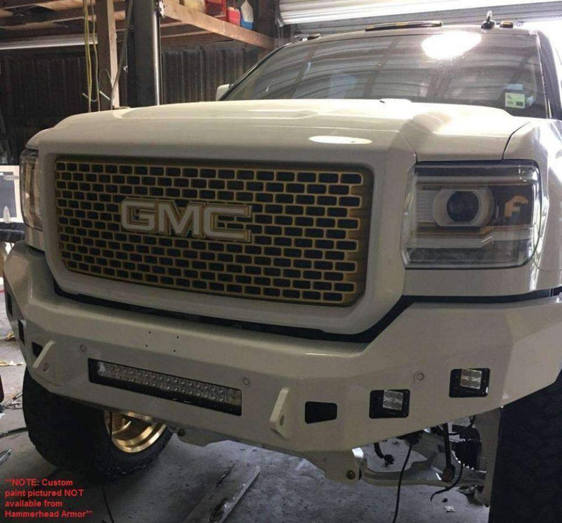 Hammerhead 600-56-0416 GMC Sierra 2500/3500 2015-2019 Front Non-Winch Bumper Low Profile - BumperStock