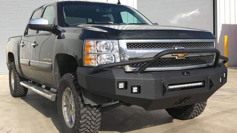 Hammerhead 600-56-0630 Chevy Silverado 1500 2007-2013 Front Bumper Low Profile Pre-Runner-BumperStock