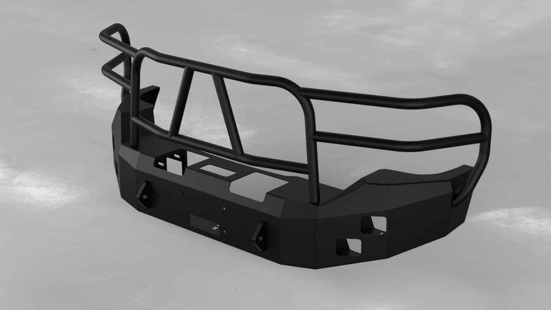 Hammerhead 600-56-0056 Ford F250/F350/F450/F550 2011-2016 X-Series Front Winch Bumper Full Brushguard - BumperStock