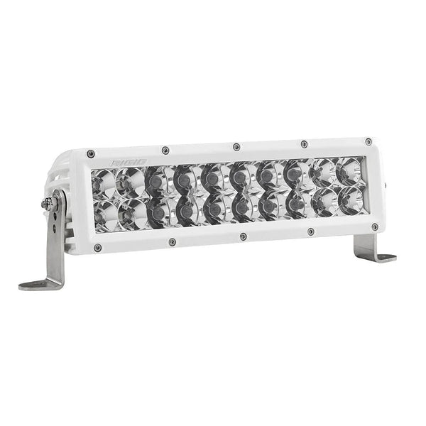 Rigid 810313 E-Series PRO 10 Inch Spot/Flood Combo White Light Bar - BumperStock