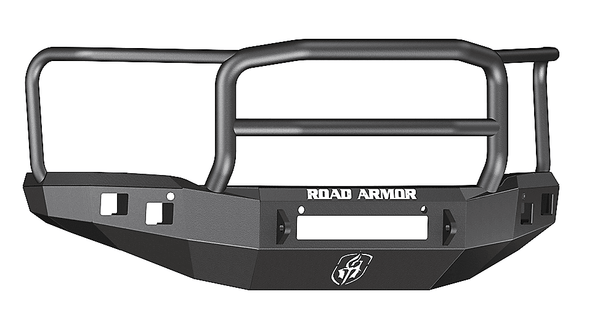 Road Armor 214R5B-NW 2014-2015 GMC Sierra 1500 Stealth Front Non-Winch Bumper Lonestar Guard-BumperStock