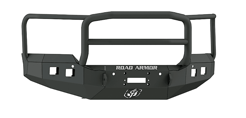 Road Armor 215R5B 2015-2019 GMC Sierra 2500/3500 Stealth Front Winch Bumper Lonestar Guard-BumperStock