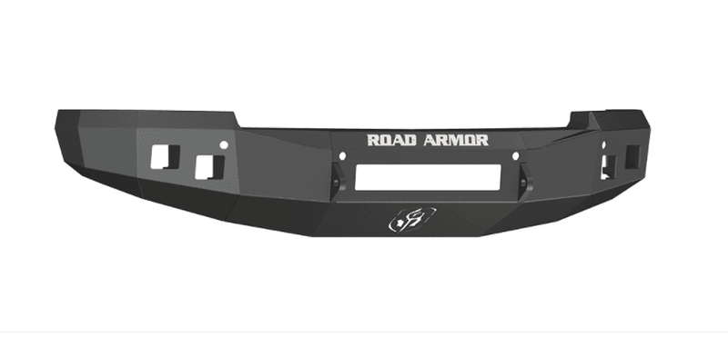 Road Armor 314R0B-NW 2014-2015 Chevy Silverado 1500 Stealth Front Non-Winch Bumper Base Guard-BumperStock