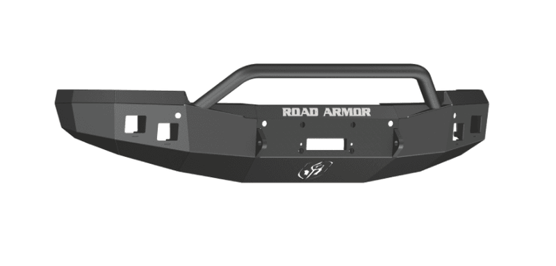 Road Armor 314R4B 2014-2015 Chevy Silverado 1500 Stealth Front Winch Bumper Pre-Runner Guard-BumperStock