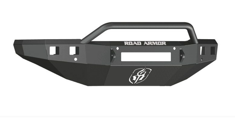 Road Armor 315R4B-NW 2015-2019 Chevy Silverado 2500/3500 Stealth Front Non-Winch Bumper Pre-Runner Guard-BumperStock