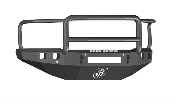 Road Armor 315R5B-NW 2015-2019 Chevy Silverado 2500/3500 Stealth Front Non-Winch Bumper Lonestar Guard-BumperStock