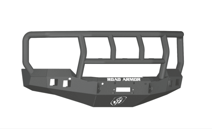 Road Armor 316R2B 2016-2018 Chevy Silverado 1500 Stealth Front Winch Bumper Titan II Guard-BumperStock