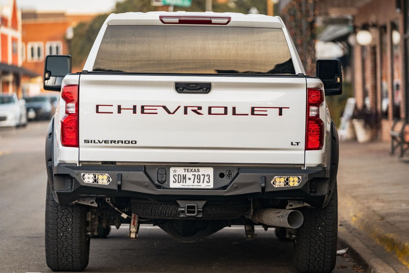 Road Armor Evolution 3202ER0B 2020-2023 Chevy Silverado 2500/3500 HD Rear Bumper - BumperStock