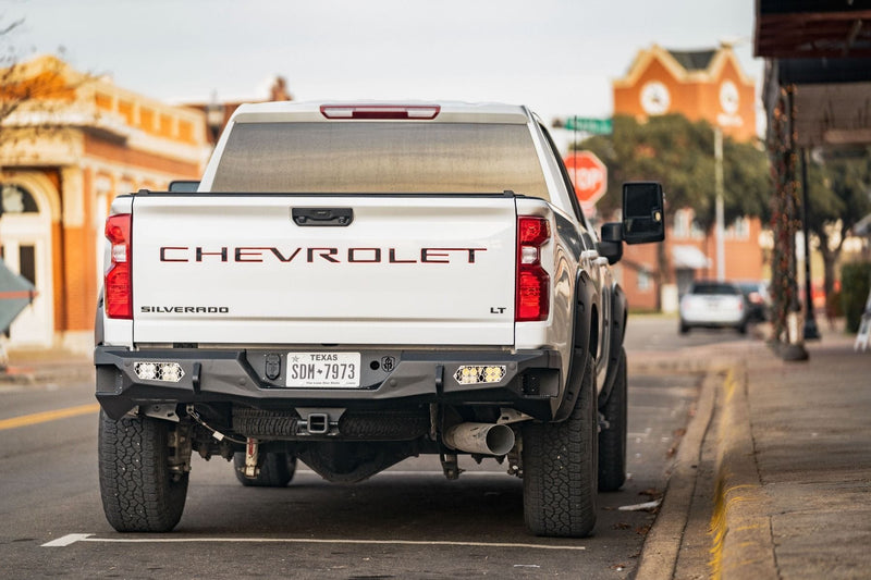 Road Armor Evolution 3202ER0B 2020-2023 Chevy Silverado 2500/3500 HD Rear Bumper - BumperStock