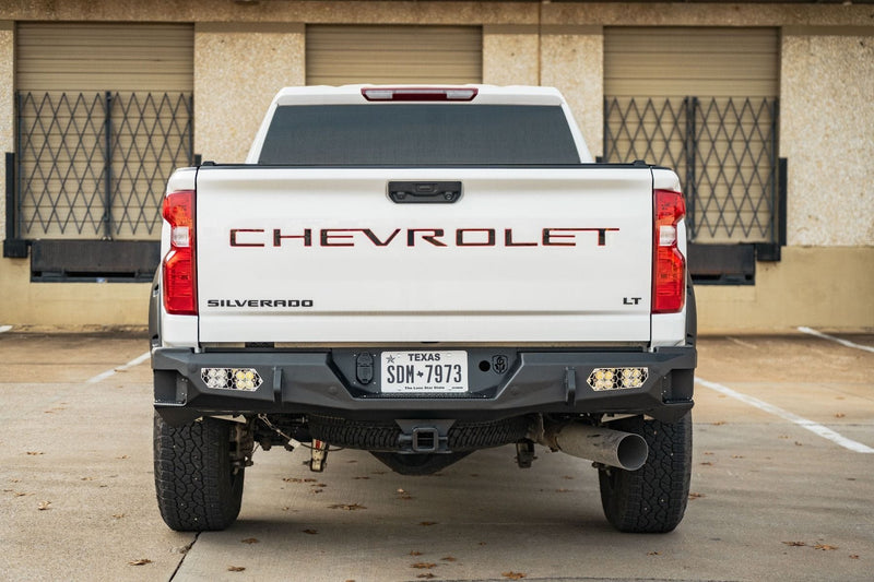 Road Armor Evolution 3202ER0B 2020-2023 Chevy Silverado 2500/3500 HD Rear Bumper - BumperStock