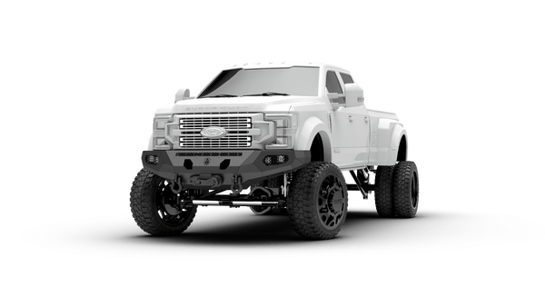 Road Armor Evolution 6174EF0B 2017-2022 Ford F250/F350 Super Duty Wide Flares Base Front Winch Bumper - BumperStock