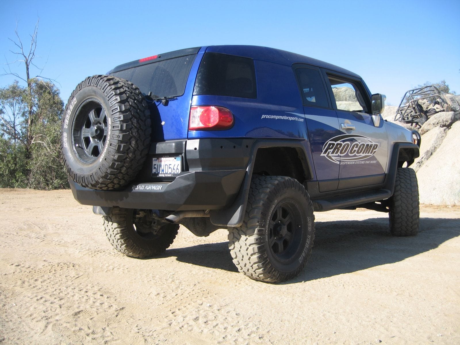 Road Armor Stealth FJ803B 2006-2014 Toyota FJ Cruiser Non-Winch Rear Bumper