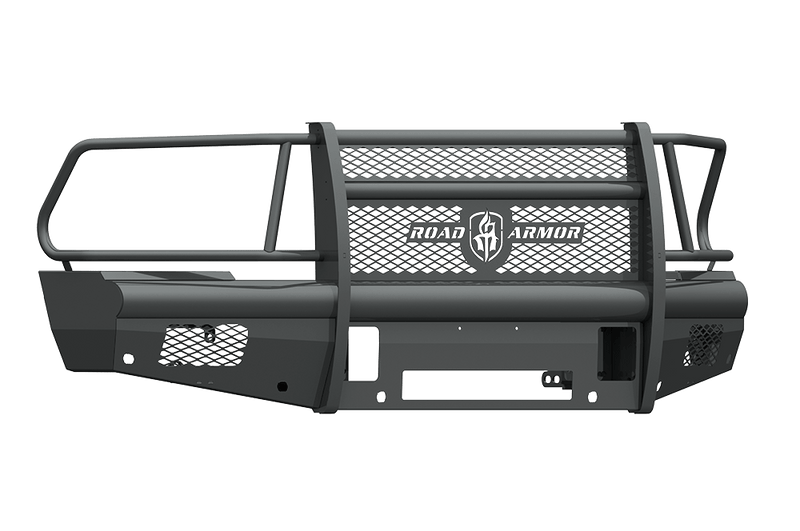 Road Armor Vaquero 410VF6B 2010-2018 Dodge Ram 2500/3500/4500/5500 Non-Winch Front Bumper with Full Guard - BumperStock