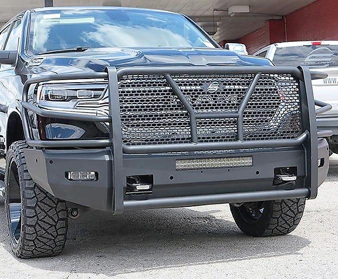 Steelcraft AL60-12270C 2019-2023 Ram 1500 HD Elevation Aluminum Front Bumper - BumperStock