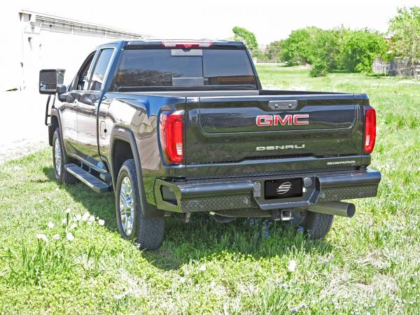 Steelcraft HD20490 2020-2023 GMC Sierra 2500/3500 HD Bumper Replacements Rear Bumper - BumperStock