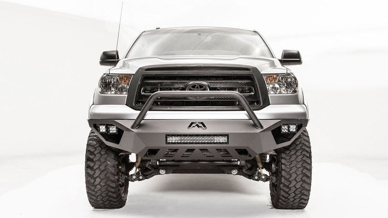 Fab Fours TT07-D4452-1 Toyota Tundra 2007-2013 Vengeance Front Bumper Pre-Runner Guard-BumperStock