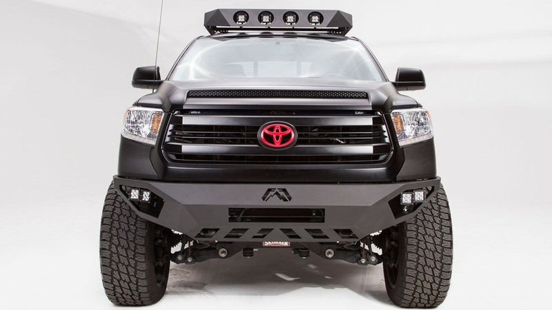 Fab Fours TT14-D2851-1 Toyota Tundra 2014-2021 Vengeance Front Bumper No Guard-BumperStock