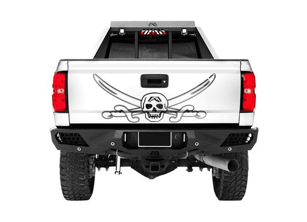 Fab Fours TT14-E2852-1 Toyota Tundra 2014-2021 Vengeance Rear Bumper Sensor-BumperStock