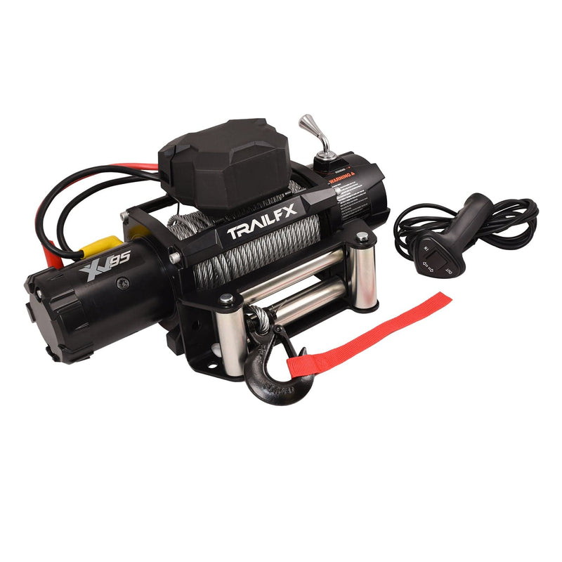 TrailFX WXV95B 9.5K Winch - BumperStock