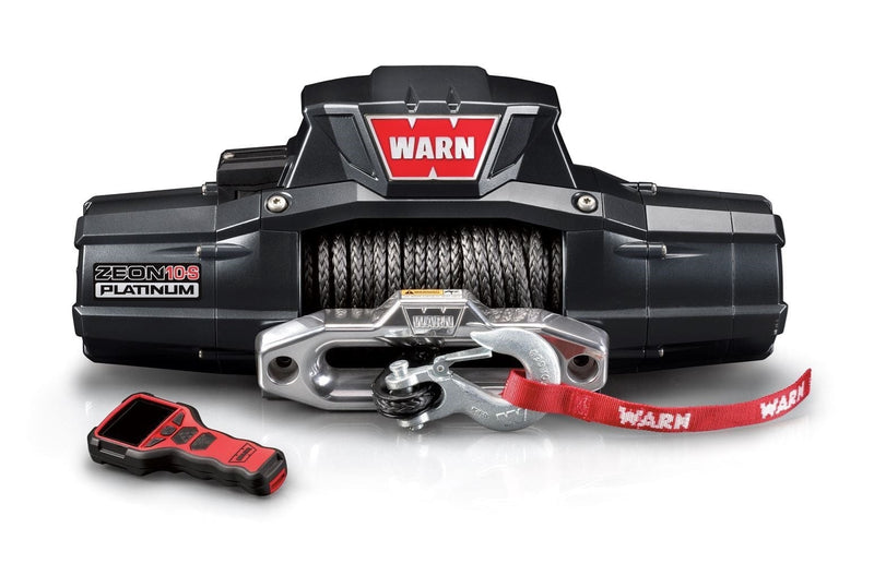 WARN 92815 ZEON Platinum 10K-S Winch Synthetic - BumperStock