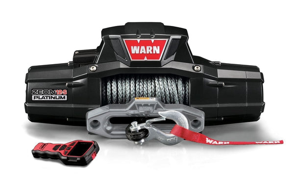 WARN 95960 ZEON Platinum 12K-S Winch - BumperStock