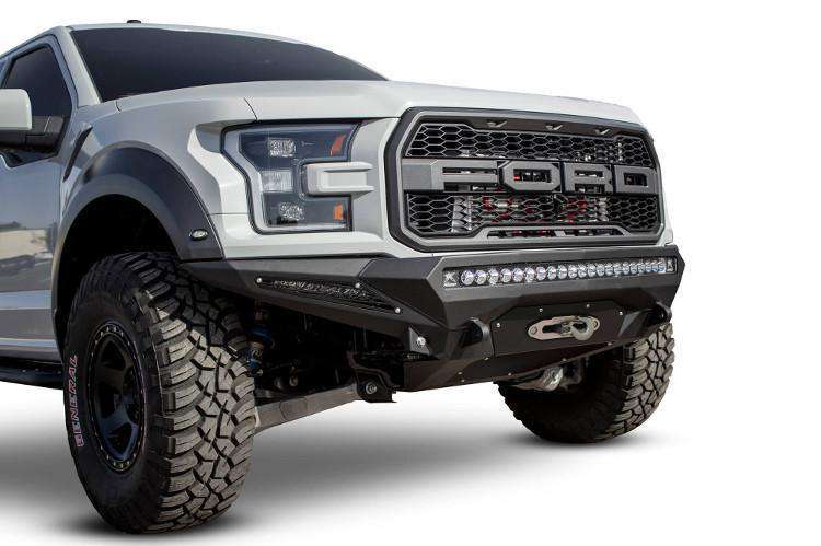 ADD F111202860103 2017-2020 Ford Raptor Stealth Fighter Front Winch Bumper - BumperStock