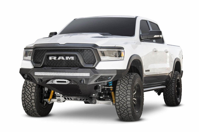 ADD F611422770103 2019-2021 Ram Rebel 1500 Stealth Fighter Front Winch Bumper - BumperStock