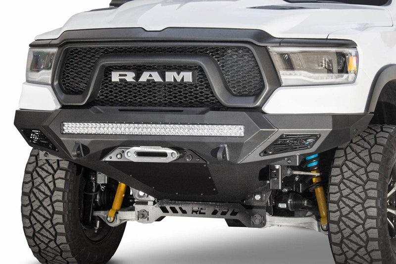 ADD F611422770103 2019-2021 Ram Rebel 1500 Stealth Fighter Front Winch Bumper - BumperStock