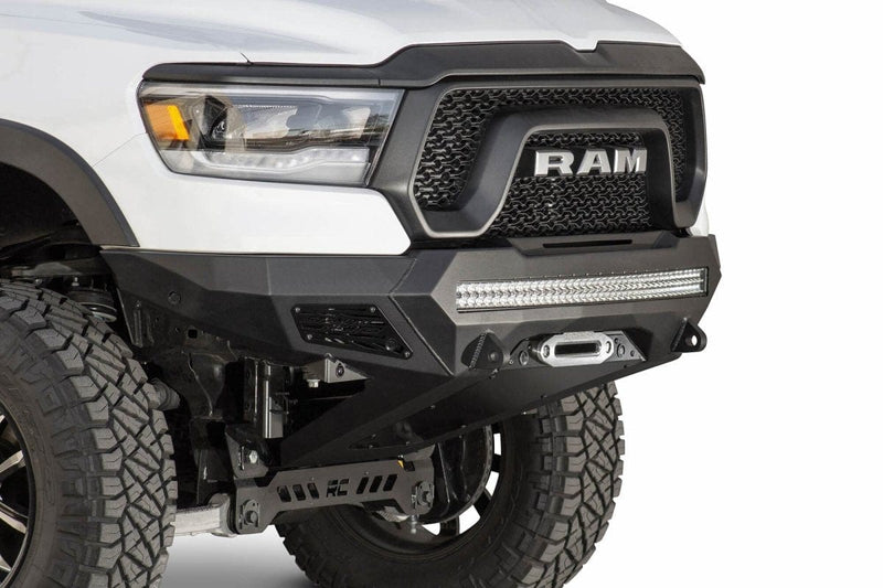 ADD F611422770103 2019-2021 Ram Rebel 1500 Stealth Fighter Front Winch Bumper - BumperStock