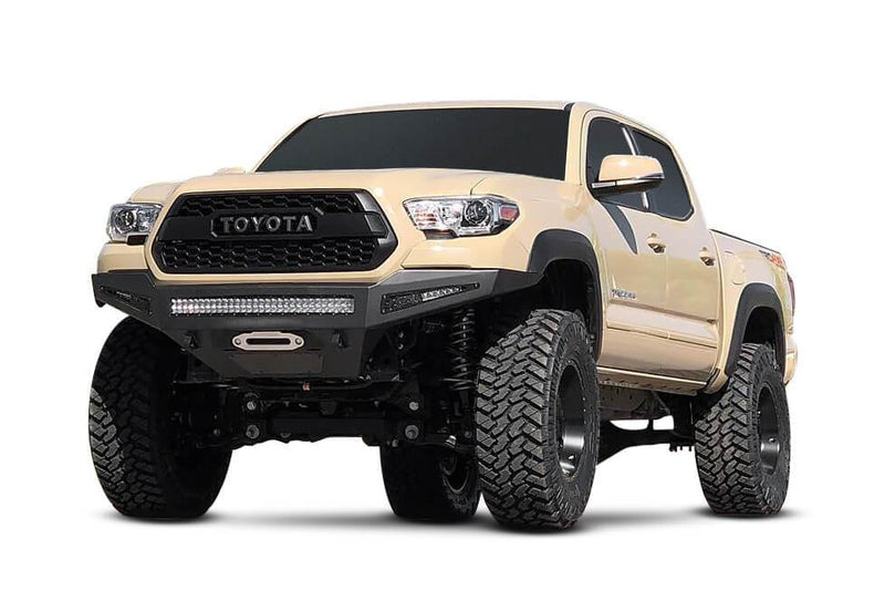 ADD F687382730103 2016-2021 Toyota Tacoma HoneyBadger Winch Front Bumper-BumperStock