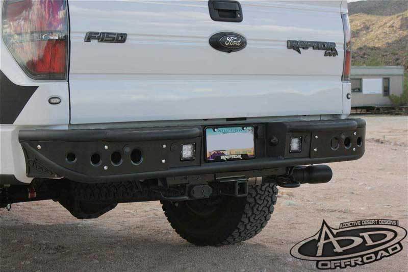 ADD R012231280103 2010-2014 Ford F150 Raptor Venom Rear Bumper-BumperStock