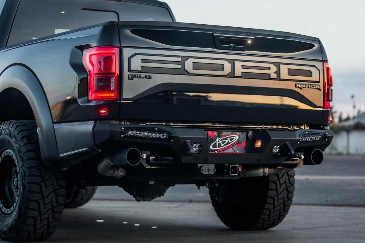 ADD R117321430103 2017-2020 Ford F150 Raptor HoneyBadger Rear Bumper-BumperStock