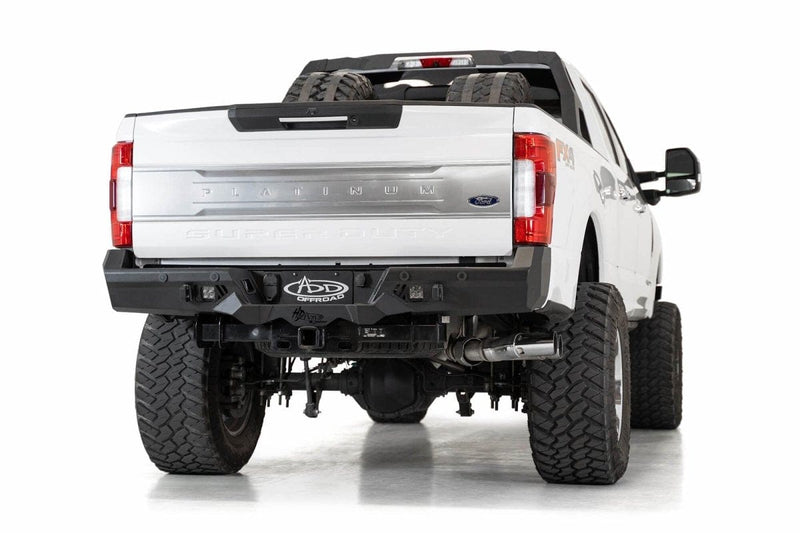 ADD R160051280103 2017-2021 Ford F250/F350 Super Duty Bomber Rear Bumper - BumperStock