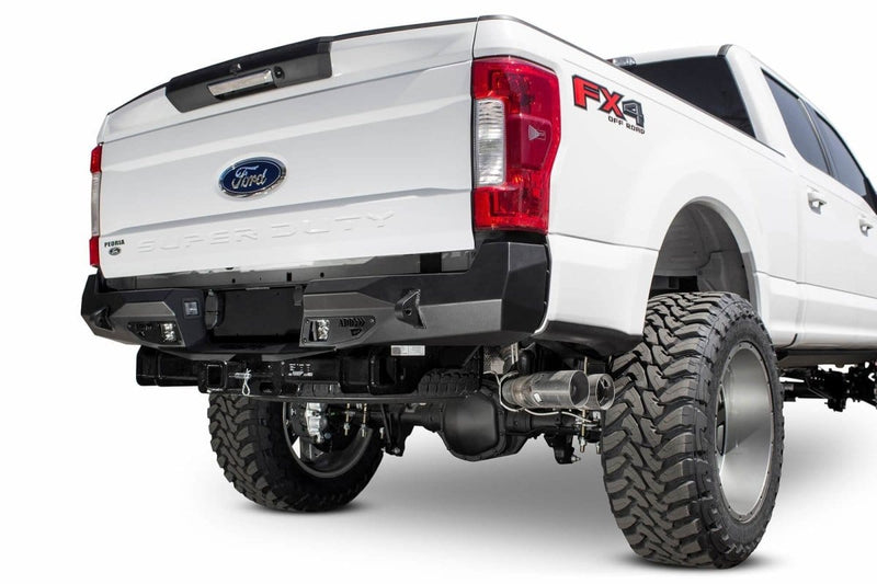 ADD R161231280103 2017-2019 Ford F250/F350 Super Duty Stealth Fighter Rear Bumper with Backup Sensors - BumperStock