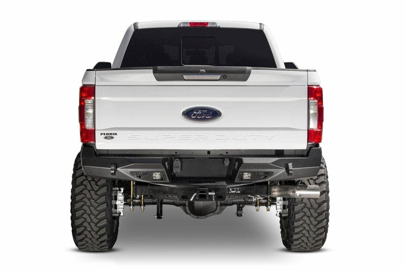 ADD R161231280103 2017-2019 Ford F250/F350 Super Duty Stealth Fighter Rear Bumper with Backup Sensors - BumperStock