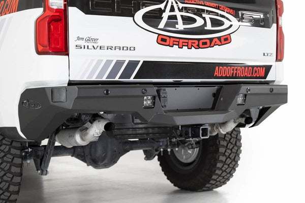 ADD R447711280103 2019-2021 Chevy Silverado 1500 Stealth Fighter Rear Bumper - BumperStock