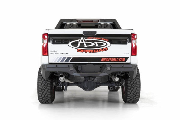 ADD R447711280103 2019-2021 GMC Sierra 1500 Stealth Fighter Rear Bumper - BumperStock