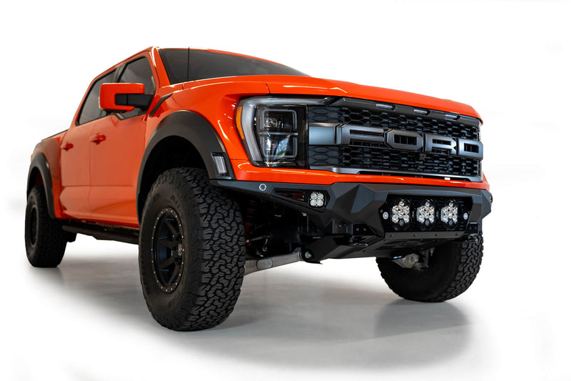 ADD F210014100103 2021-2022 Ford Raptor Bomber Front Bumper (Baja Designs) - BumperStock