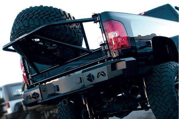 Fab Fours CH08-W1450-1 Chevy Silverado 2500/3500 HD 2007.5-2010 Premium Rear Bumper Non-Sensor-BumperStock