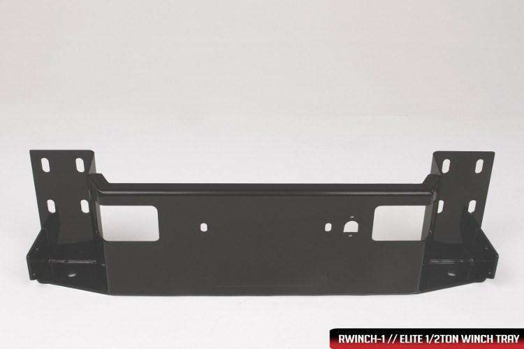 Fab Fours CH14-Q3060-1 2015-2019 Chevy Silverado 2500/3500 HD Black Steel Elite Front Bumper Full Guard-BumperStock